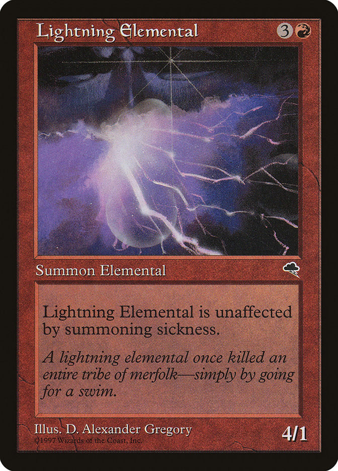 Lightning Elemental [Tempest] | Anubis Games and Hobby