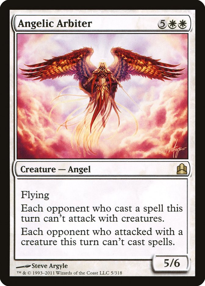 Angelic Arbiter [Commander 2011] | Anubis Games and Hobby
