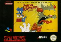 The Itchy and Scratchy Game - PAL Super Nintendo | Anubis Games and Hobby