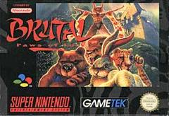 Brutal Paws of Fury - PAL Super Nintendo | Anubis Games and Hobby