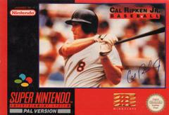 Cal Ripken Jr. Baseball - PAL Super Nintendo | Anubis Games and Hobby