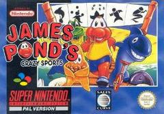 James Pond's Crazy Sports - PAL Super Nintendo | Anubis Games and Hobby