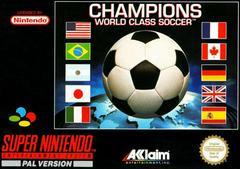 Champions World Class Soccer - PAL Super Nintendo | Anubis Games and Hobby