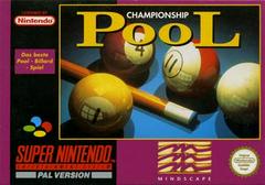 Championship Pool - PAL Super Nintendo | Anubis Games and Hobby