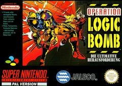 Operation Logic Bomb - PAL Super Nintendo | Anubis Games and Hobby