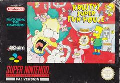 Krusty's Super Fun House - PAL Super Nintendo | Anubis Games and Hobby