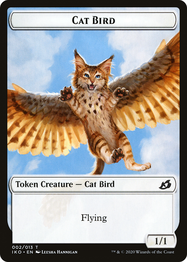 Cat Bird // Thopter Double-Sided Token [Starter Commander Decks] | Anubis Games and Hobby