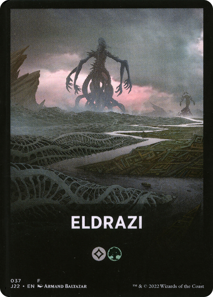 Eldrazi Theme Card [Jumpstart 2022 Front Cards] | Anubis Games and Hobby