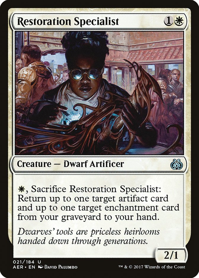 Restoration Specialist [Aether Revolt] | Anubis Games and Hobby