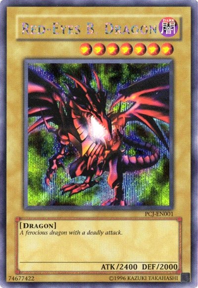 Red-Eyes B. Dragon [PCJ-EN001] Prismatic Secret Rare | Anubis Games and Hobby