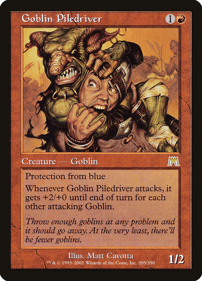 Goblin Piledriver [Onslaught] | Anubis Games and Hobby