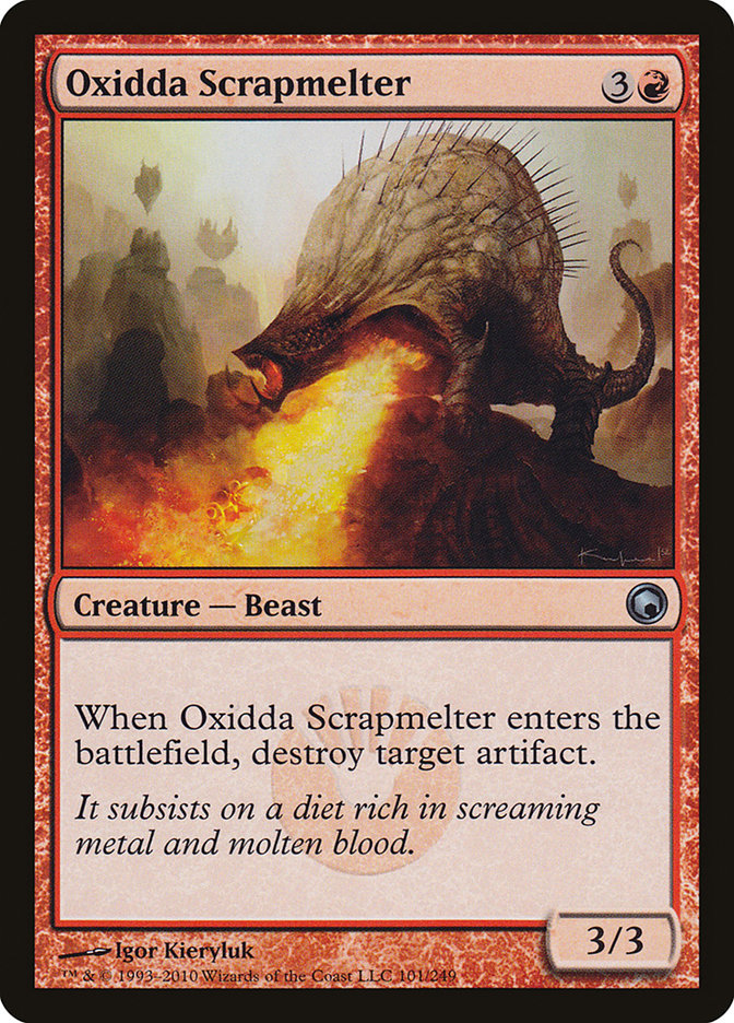 Oxidda Scrapmelter [Scars of Mirrodin] | Anubis Games and Hobby