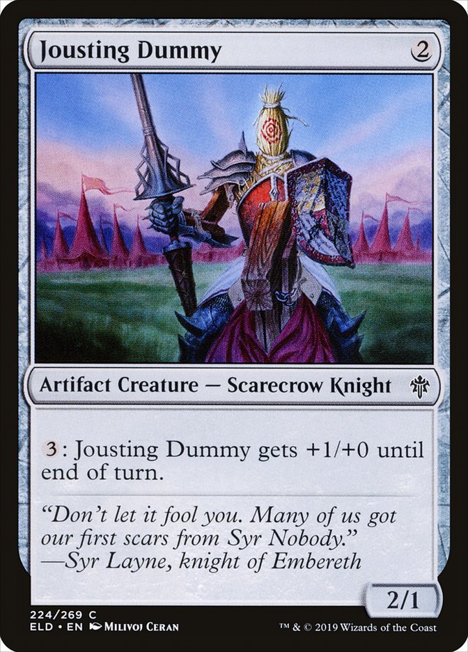 Jousting Dummy [Throne of Eldraine] | Anubis Games and Hobby