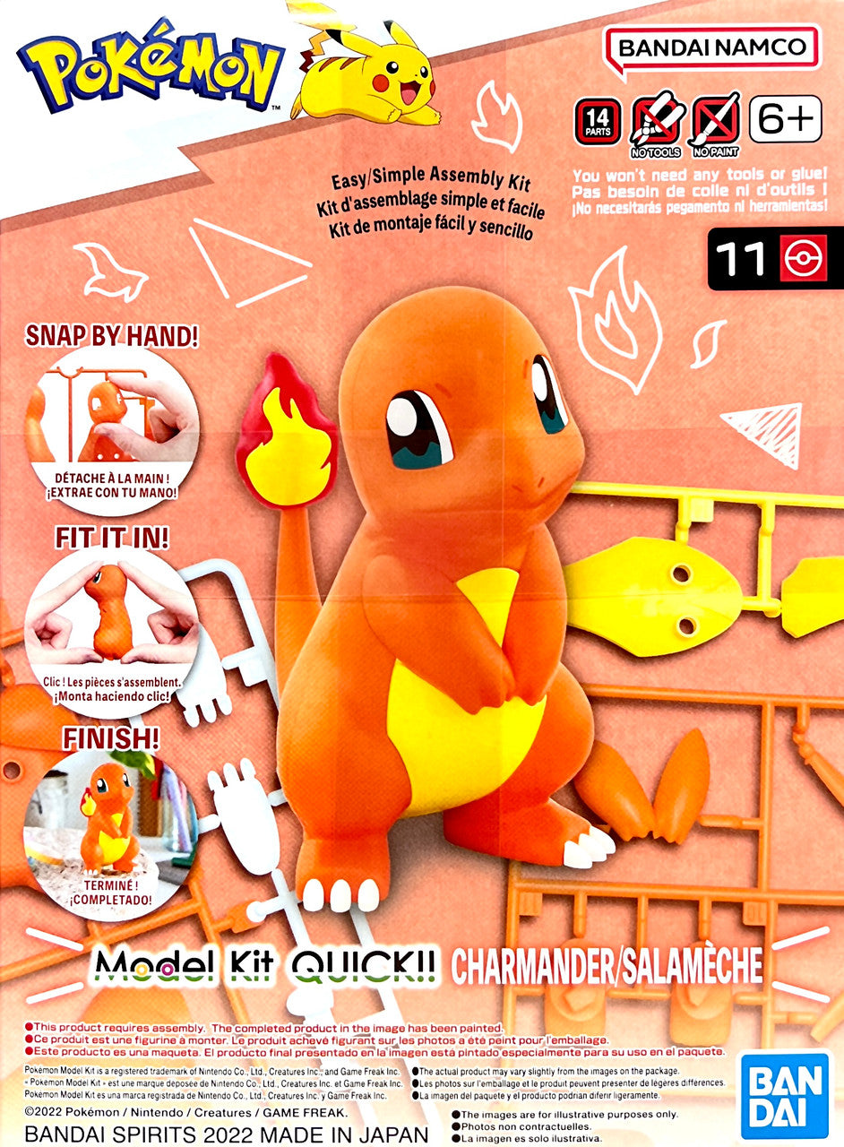 Charmander Model Kit | Anubis Games and Hobby