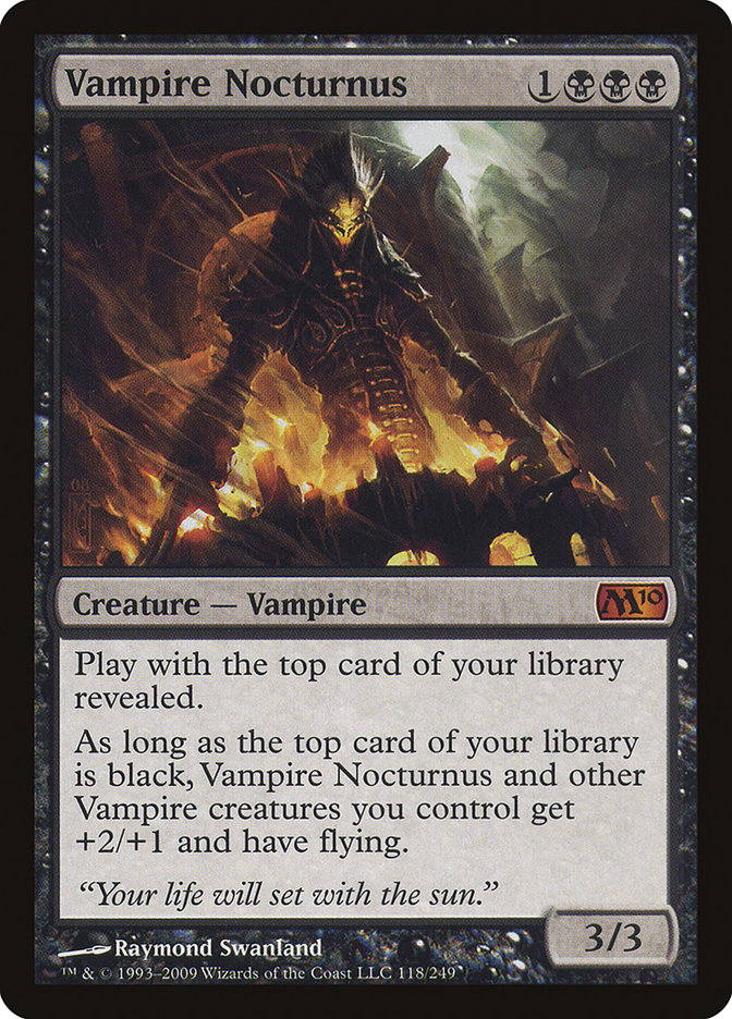 Vampire Nocturnus [Magic 2010] | Anubis Games and Hobby