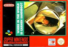 Where in the World is Carmen Sandiego - PAL Super Nintendo | Anubis Games and Hobby