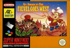 An American Tail Fievel Goes West - PAL Super Nintendo | Anubis Games and Hobby
