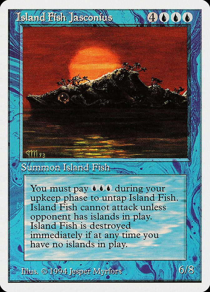 Island Fish Jasconius [Summer Magic / Edgar] | Anubis Games and Hobby