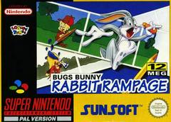 Bugs Bunny Rabbit Rampage - PAL Super Nintendo | Anubis Games and Hobby