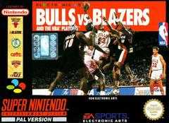 Bulls Vs Blazers and the NBA Playoffs - PAL Super Nintendo | Anubis Games and Hobby