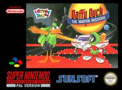 Daffy Duck Marvin Missions - PAL Super Nintendo | Anubis Games and Hobby