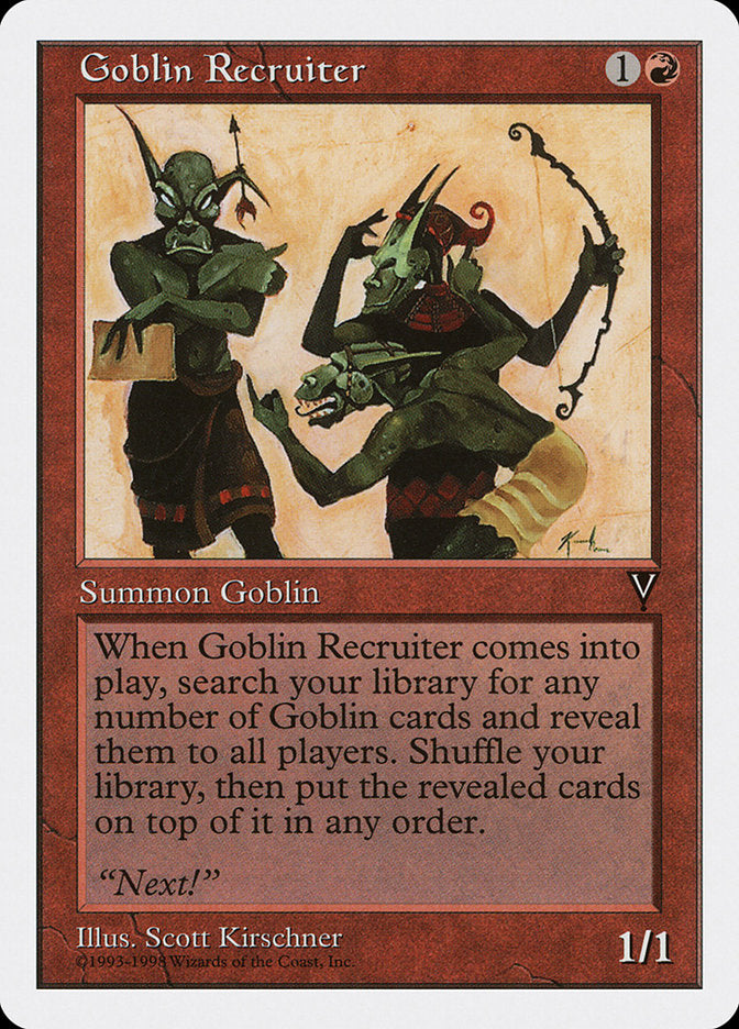 Goblin Recruiter [Anthologies] | Anubis Games and Hobby