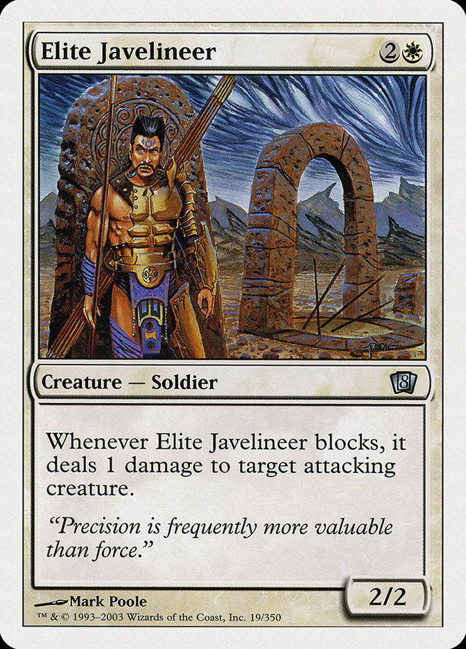 Elite Javelineer [Eighth Edition] | Anubis Games and Hobby