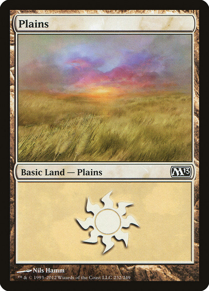 Plains (232) [Magic 2013] | Anubis Games and Hobby