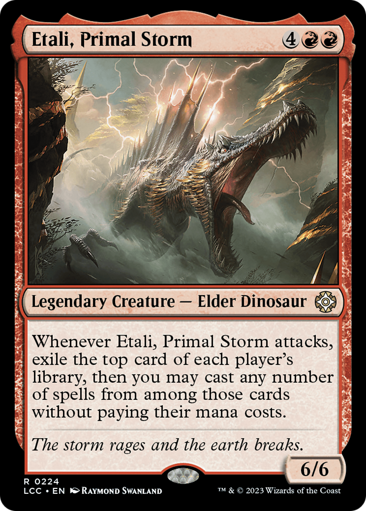 Etali, Primal Storm [The Lost Caverns of Ixalan Commander] | Anubis Games and Hobby