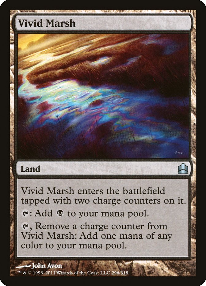 Vivid Marsh [Commander 2011] | Anubis Games and Hobby