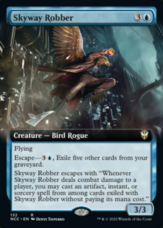 Skyway Robber (Extended Art) [Streets of New Capenna Commander] | Anubis Games and Hobby