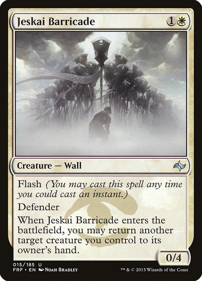 Jeskai Barricade [Fate Reforged] | Anubis Games and Hobby