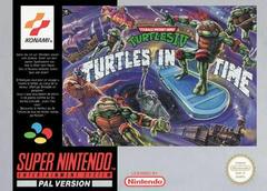 Teenage Mutant Hero Turtles IV Turtles in Time - PAL Super Nintendo | Anubis Games and Hobby