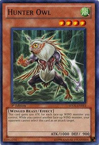 Hunter Owl [Structure Deck: Dragunity Legion] [SDDL-EN013] | Anubis Games and Hobby