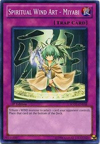 Spiritual Wind Art - Miyabi [Structure Deck: Dragunity Legion] [SDDL-EN038] | Anubis Games and Hobby