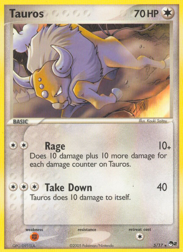 Tauros (5/17) [POP Series 2] | Anubis Games and Hobby