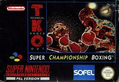 TKO Super Championship Boxing - PAL Super Nintendo | Anubis Games and Hobby