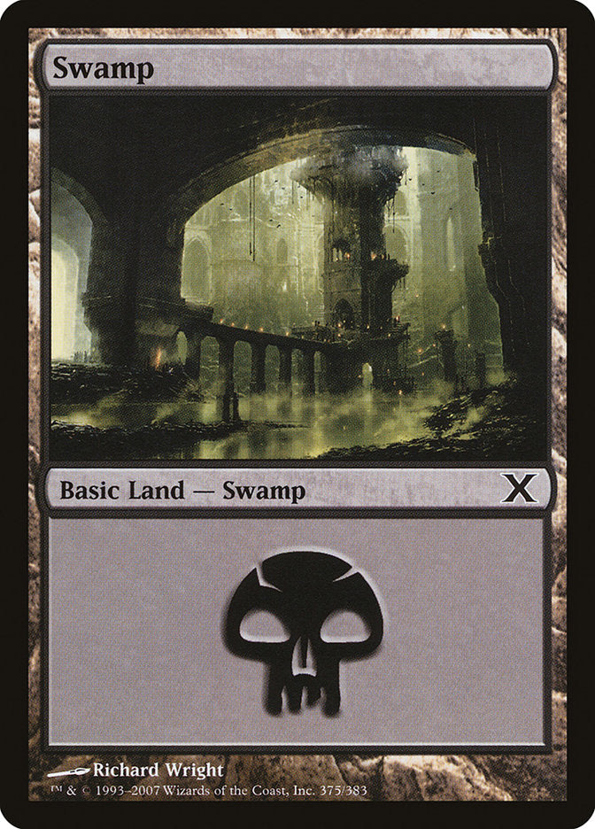 Swamp (375) [Tenth Edition] | Anubis Games and Hobby