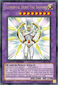 Elemental Hero The Shining [Yu-Gi-Oh! GX Manga Promotional Cards] [YG06-EN001] | Anubis Games and Hobby