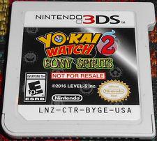 Yo-Kai Watch 2 Bony Spirits [Not for Resale] - Nintendo 3DS | Anubis Games and Hobby