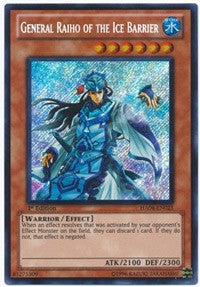 General Raiho of the Ice Barrier [Hidden Arsenal 4] [HA04-EN025] | Anubis Games and Hobby