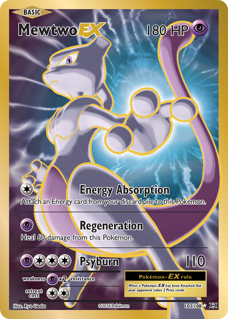 Mewtwo EX (103/108) [XY: Evolutions] | Anubis Games and Hobby