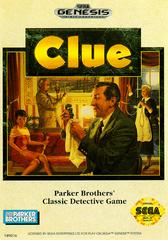 Clue [Cardboard Box] - Sega Genesis | Anubis Games and Hobby