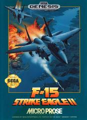 F-15 Strike Eagle II [Cardboard Box] - Sega Genesis | Anubis Games and Hobby