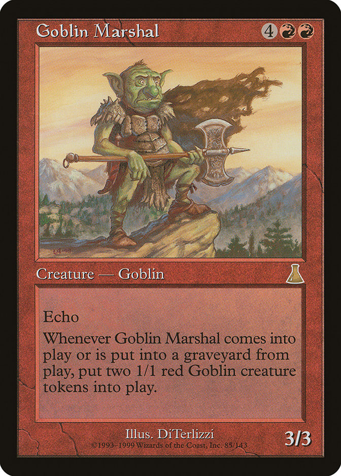 Goblin Marshal [Urza's Destiny] | Anubis Games and Hobby