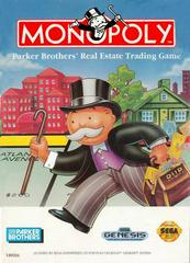 Monopoly [Cardboard Box] - Sega Genesis | Anubis Games and Hobby