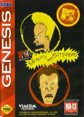 Beavis and Butthead [Cardboard Box] - Sega Genesis | Anubis Games and Hobby