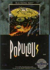 Populous [Cardboard Box] - Sega Genesis | Anubis Games and Hobby