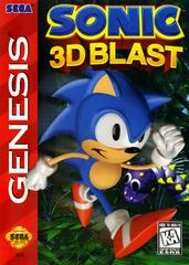 Sonic 3D Blast [Cardboard Box] - Sega Genesis | Anubis Games and Hobby