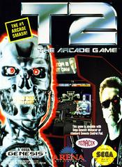 T2 The Arcade Game [Cardboard Box] - Sega Genesis | Anubis Games and Hobby